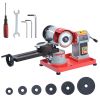 Circular Saw Blade Sharpener, 370W 3600RPM Rotary Angle Mill Grinder, Saw Blade Grinding Sharpening Machine with 6 Saw Centerings