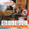 Circular Saw Blade Sharpener, 370W 3600RPM Rotary Angle Mill Grinder, Saw Blade Grinding Sharpening Machine with 6 Saw Centerings