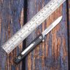Retractable Precision Utility Tool, Safety Locking Mechanism, Replaceable Stainless Steel Blades, Pocket EDC Gear
